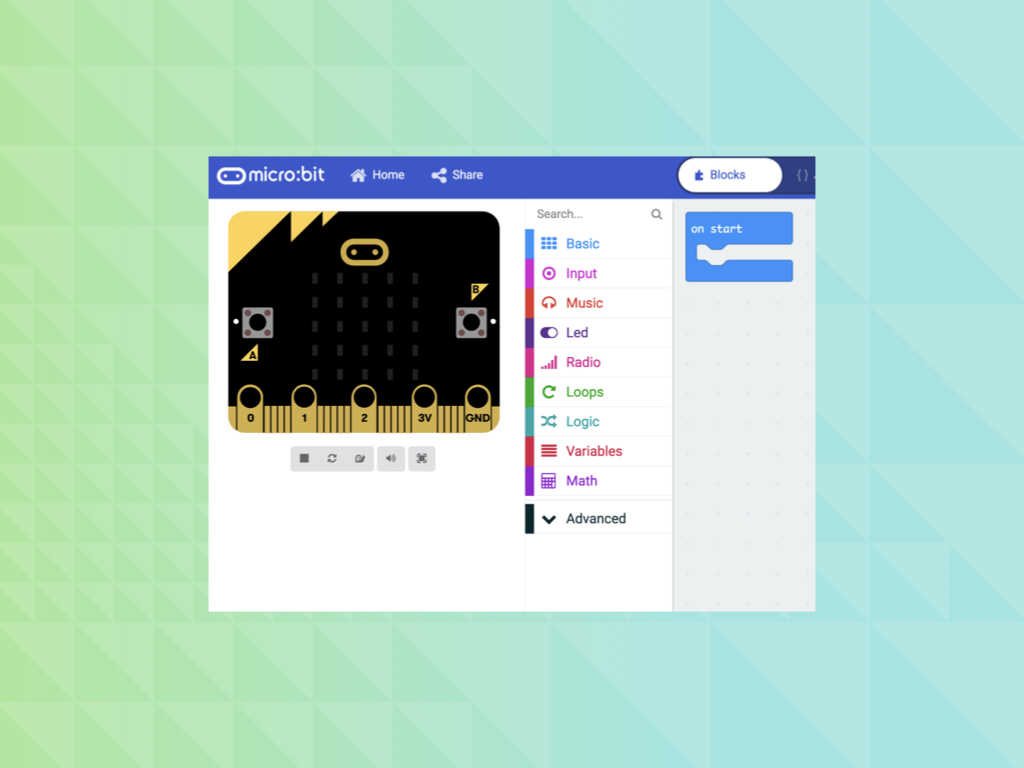 Setting up the micro:bit with Makecode