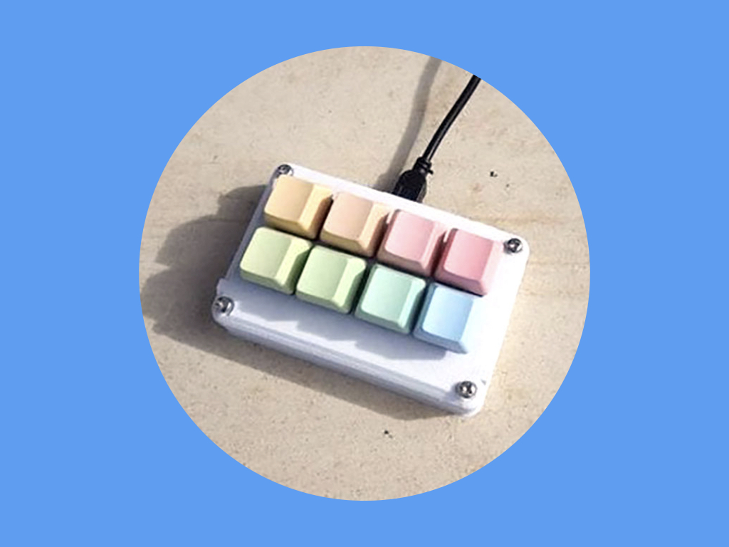 Macro Keypad with ATmega32u4