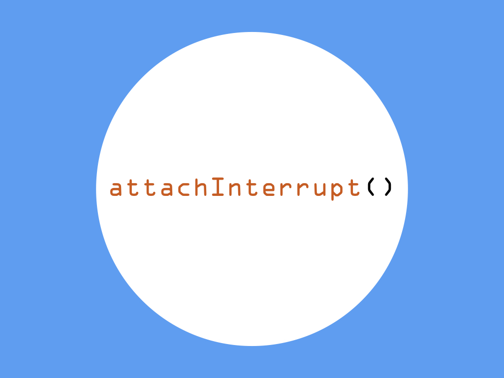 Interrupts and Arduino