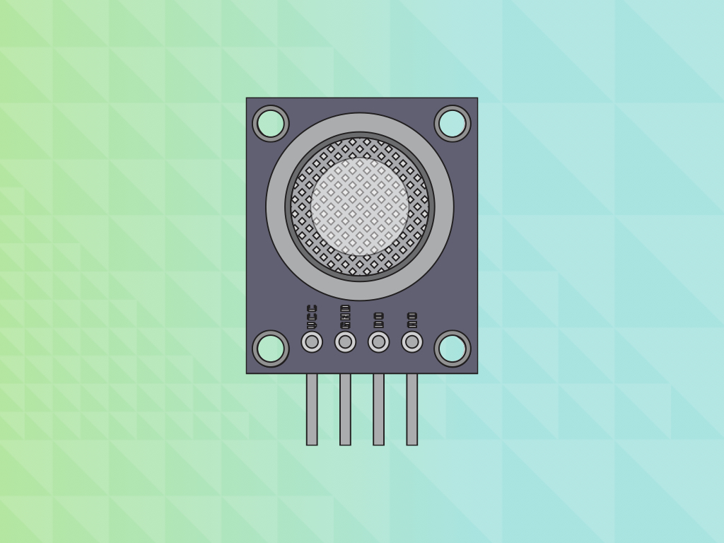 Smoke sensor with micro:bit